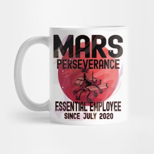 Mars Perseverance Vehicle Essential Employee Space Exploration Mug